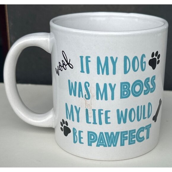 Greenbrier International, Inc. Set of 3 Ceramic Dog Themed Coffee Mugs 4" Tall - Picture 9 of 16